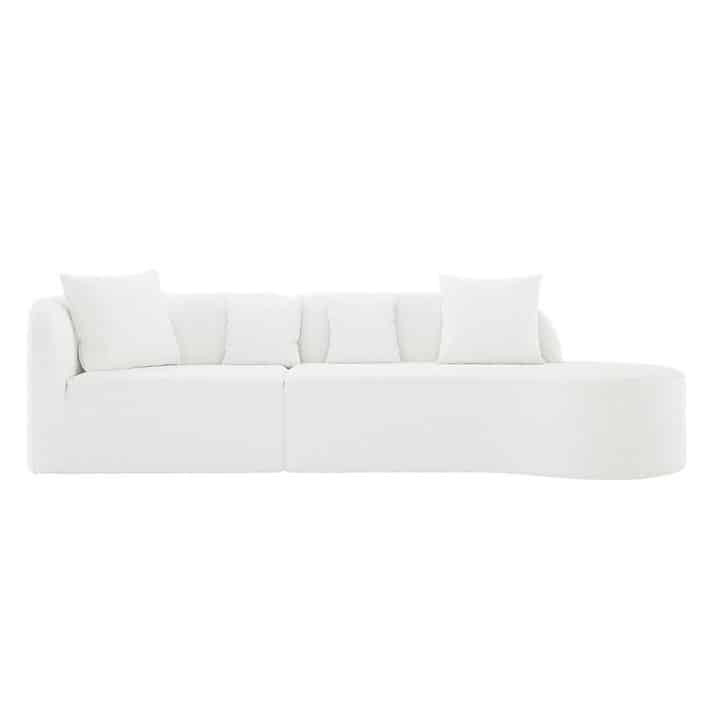 Addison Curved Modular Sofa Boucle