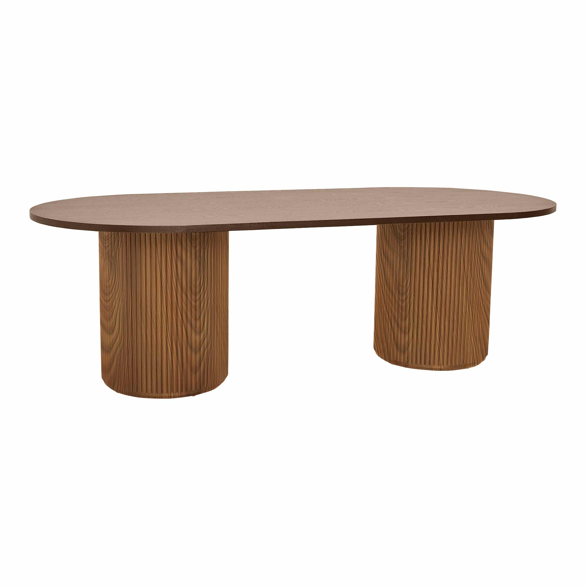 Banks Dining Table Walnut - Large Oval