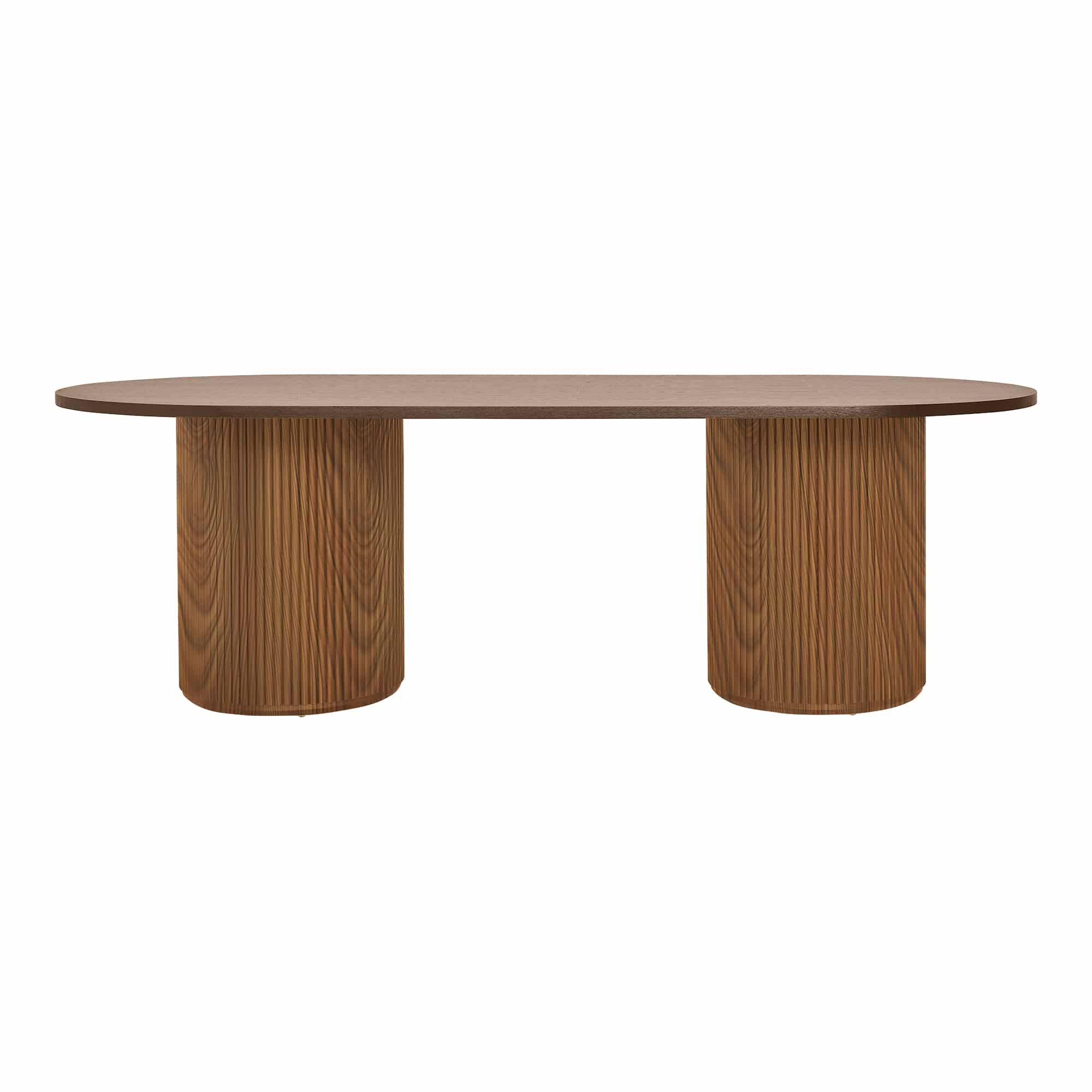 Banks Dining Table Walnut - Large Oval