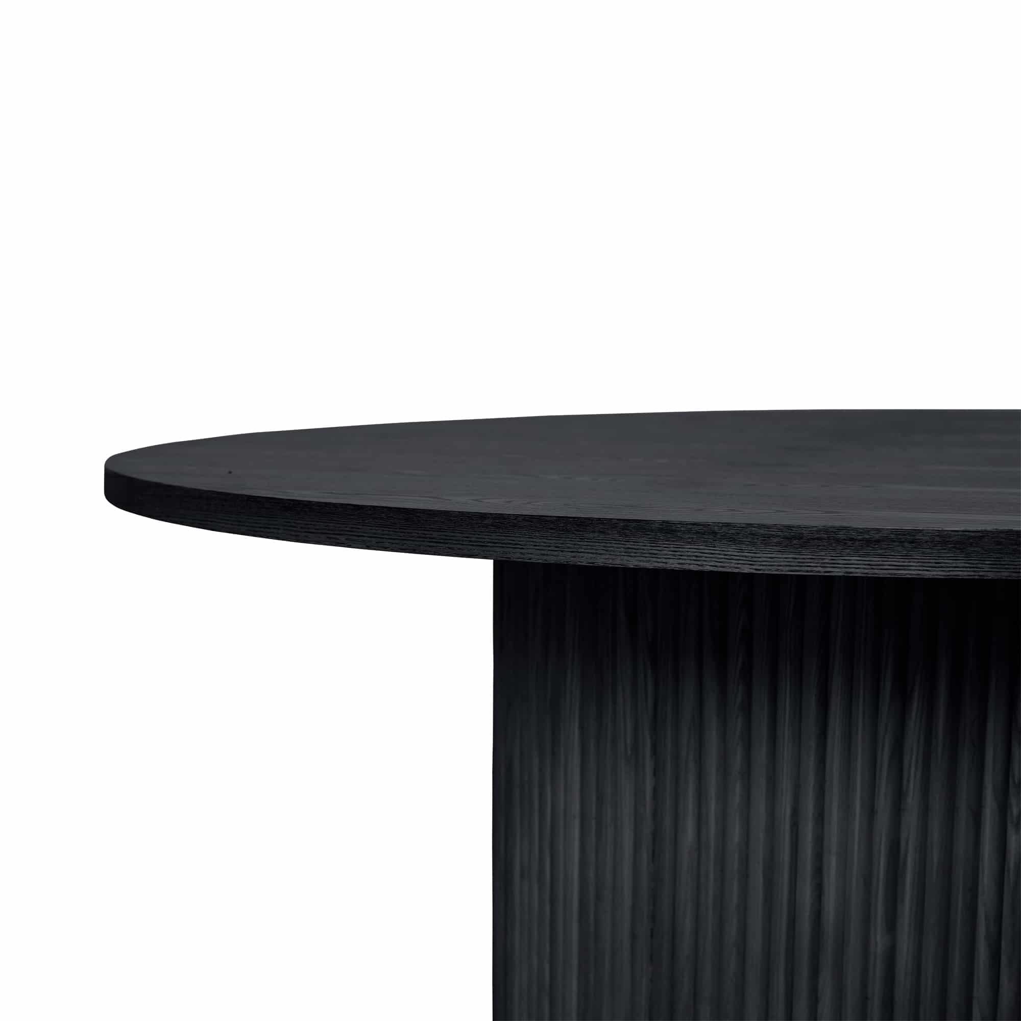 Banks Dining Table Black - Large Round