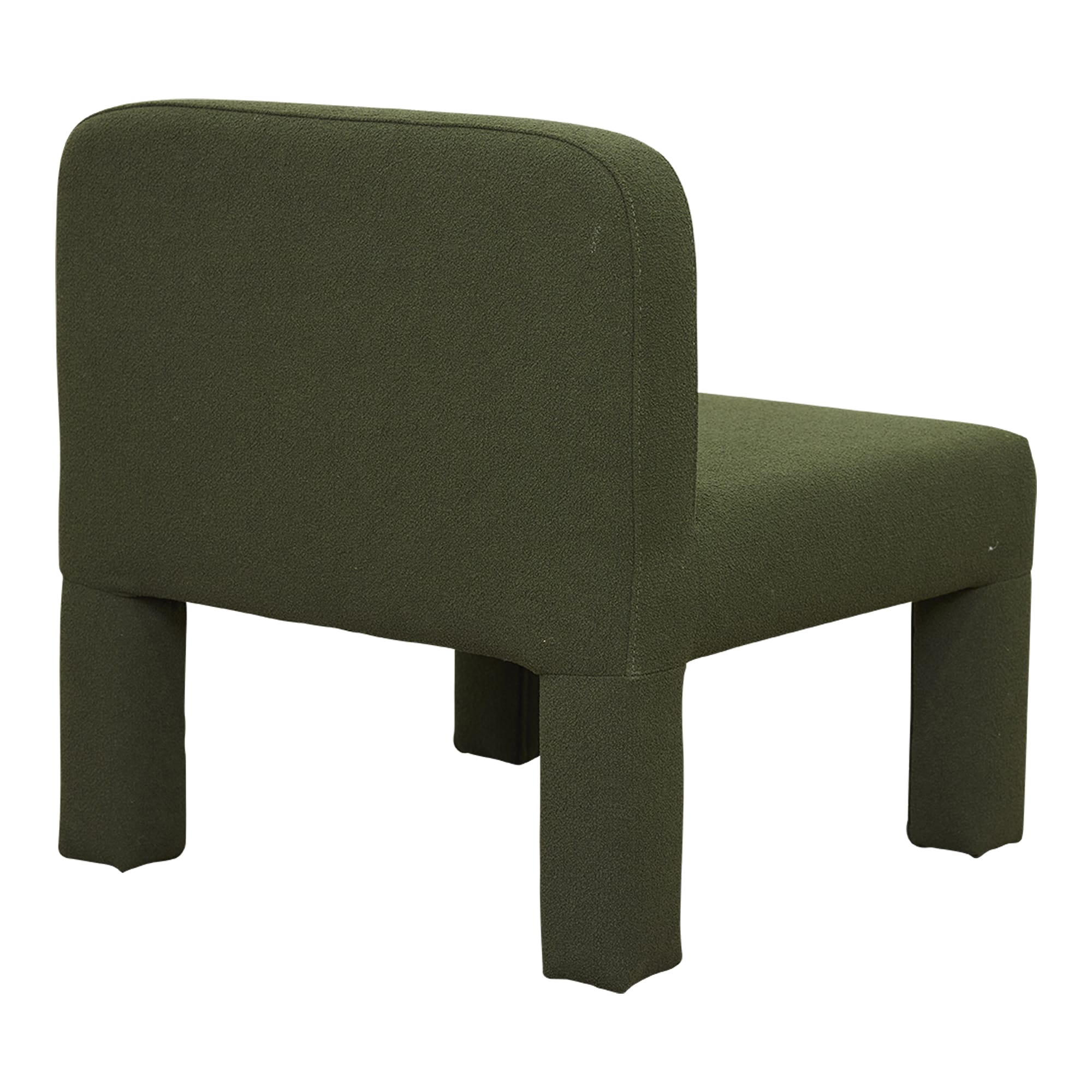 Alice Occasional Chair Forest Green Boucle