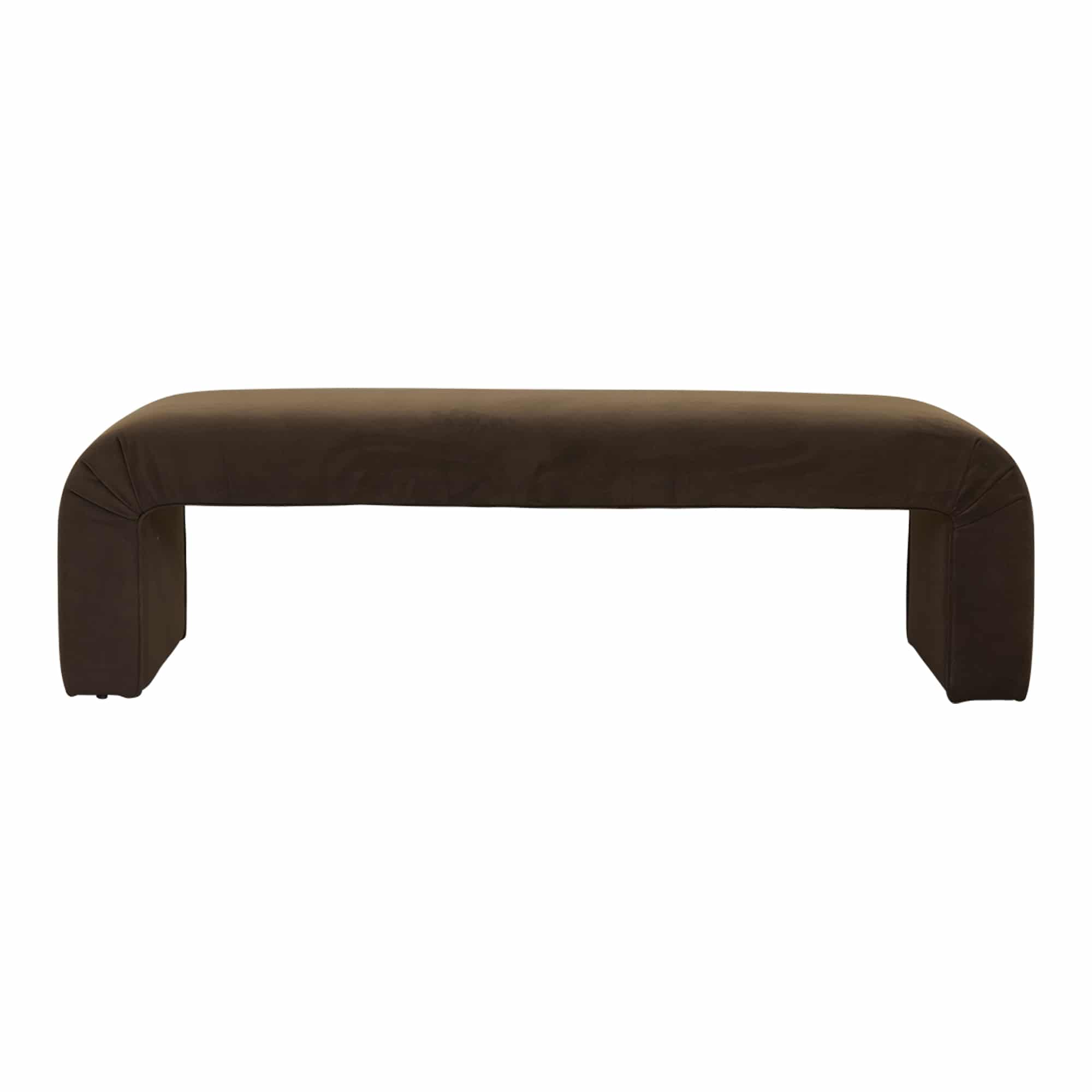 Camilla Ottoman Chocolate