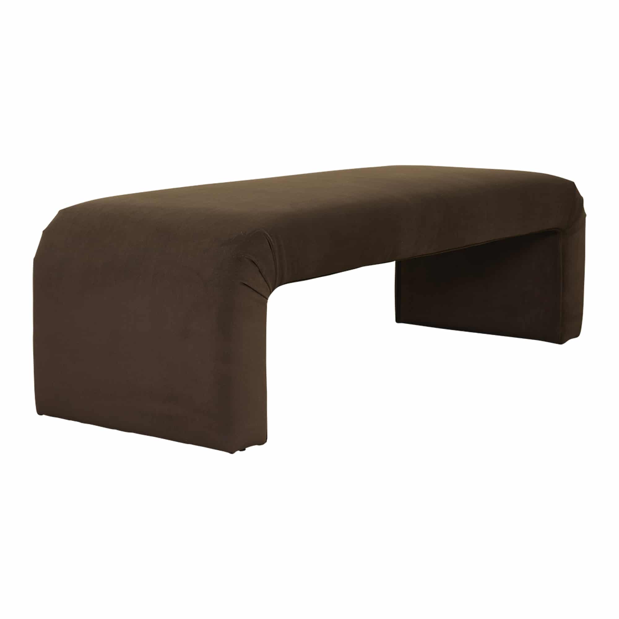Camilla Ottoman Chocolate