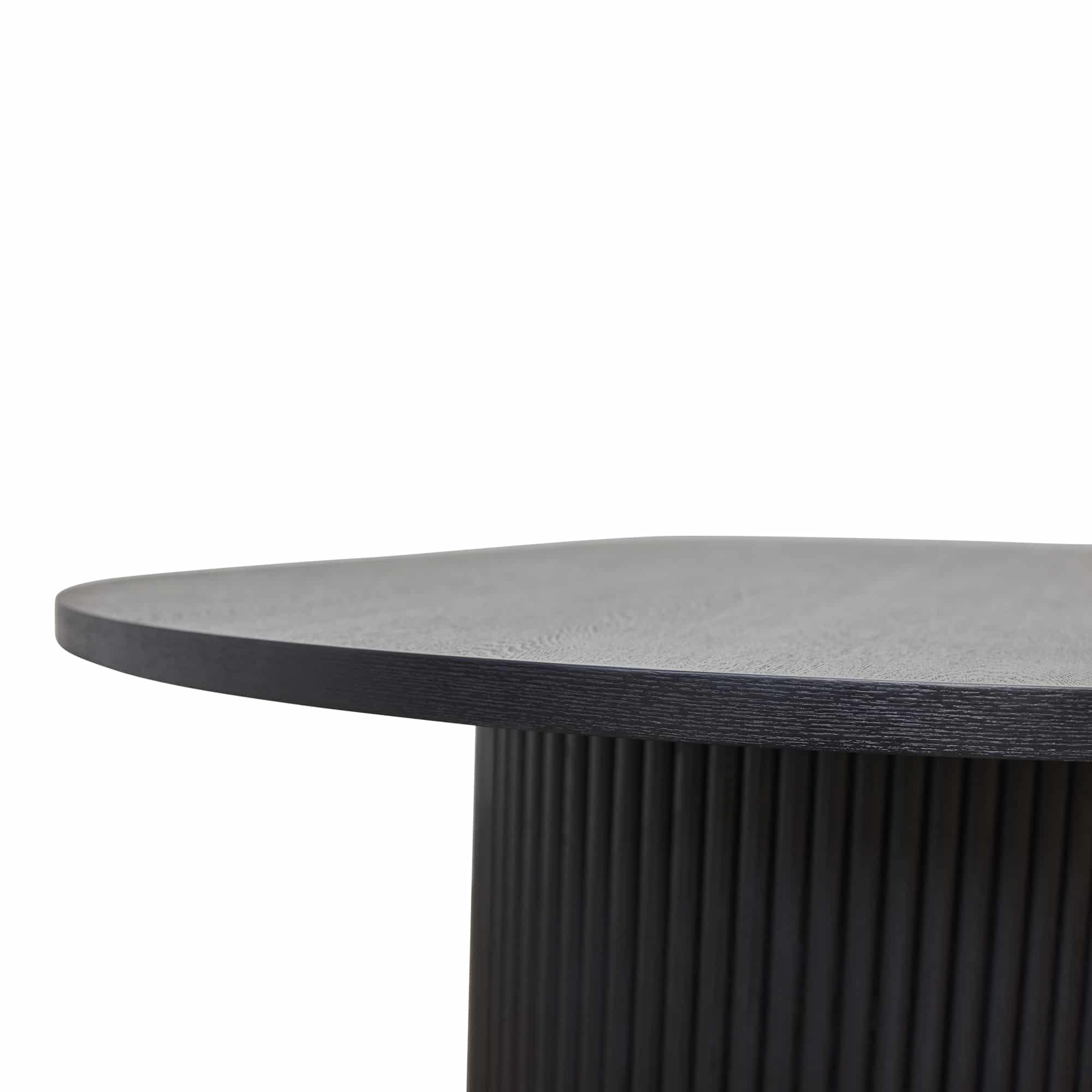 Banks Dining Table Black - Large Oval