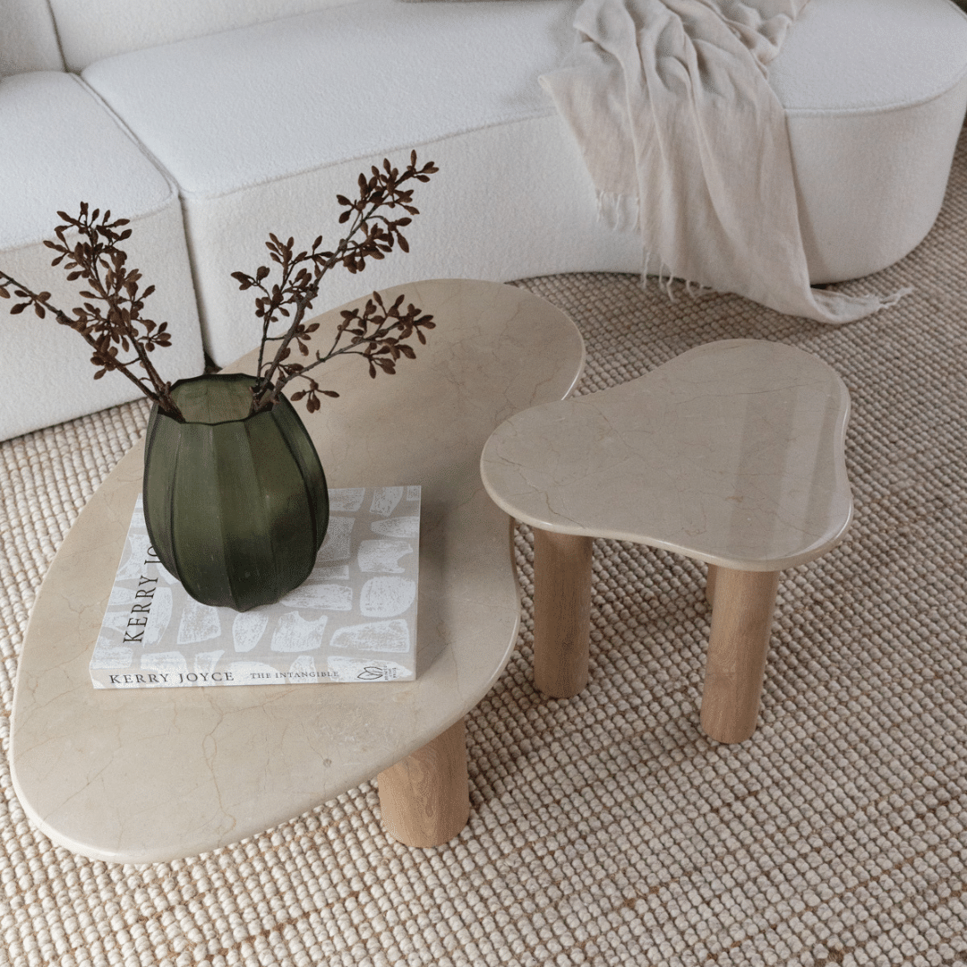 Reign Nested Coffee Table Marble