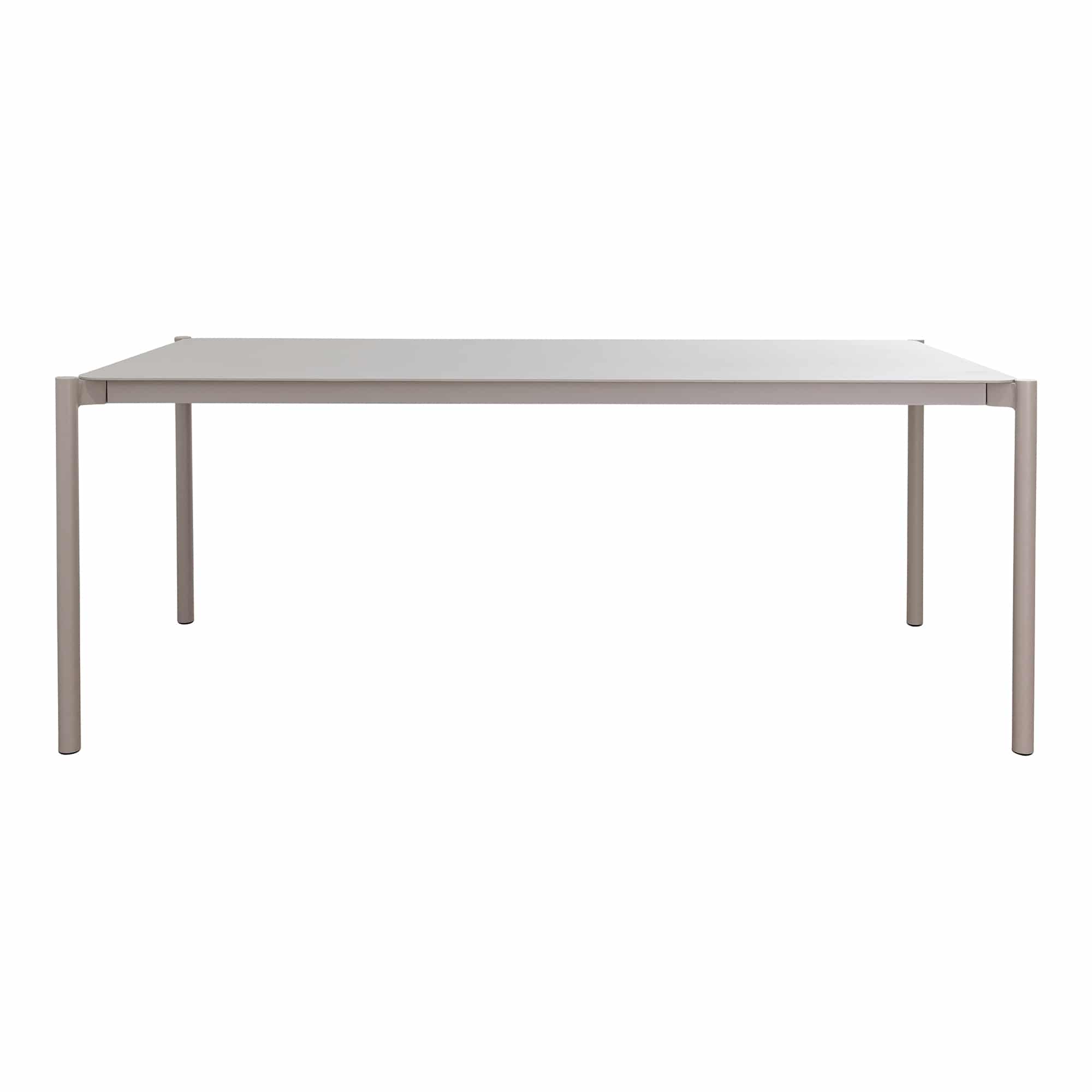 Capri Outdoor Dining Table Taupe