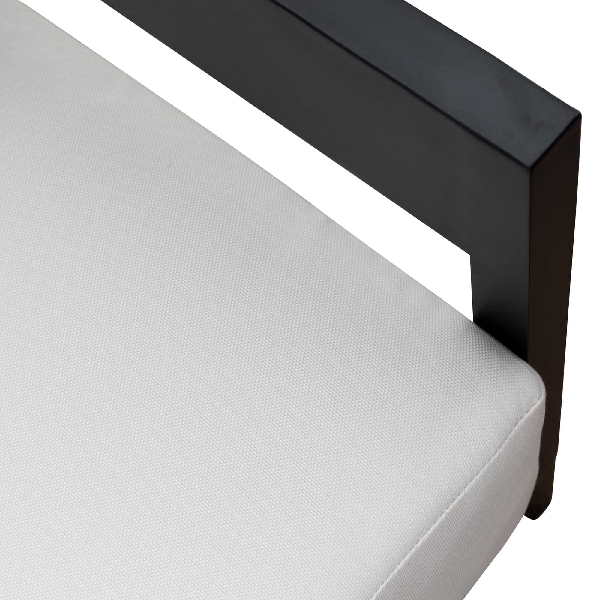 Rocco Outdoor Armchair Black + White