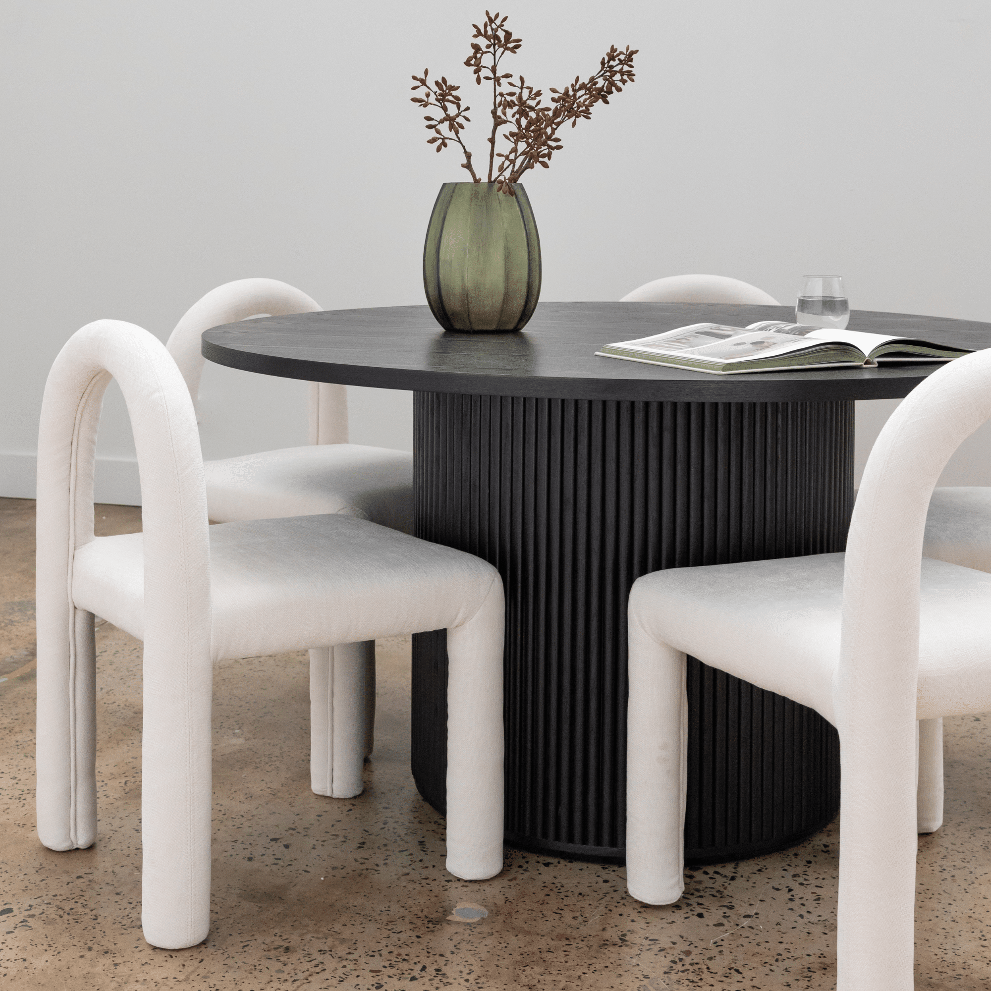 Cub Dining Chair Ivory