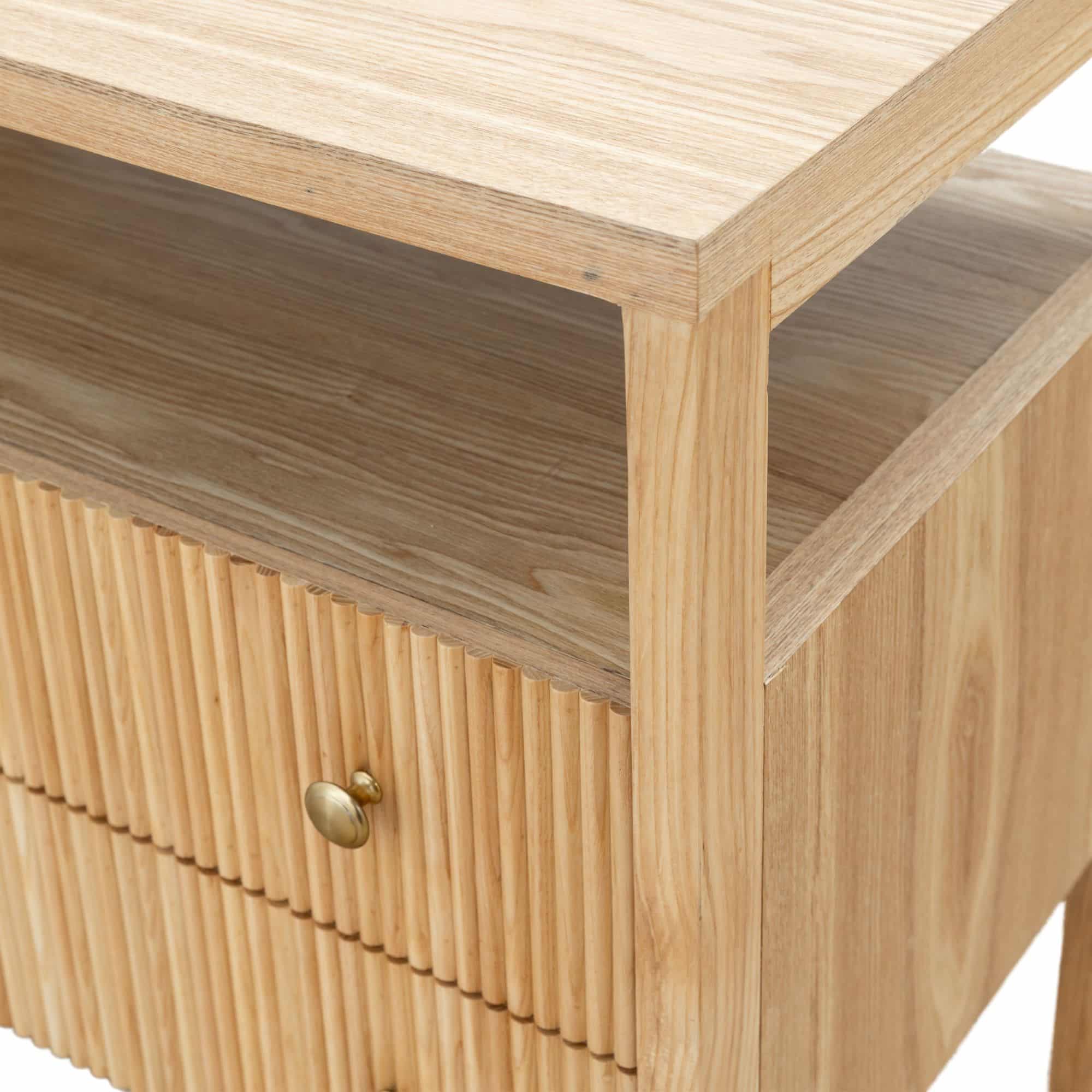 Mari Bedside Table Oak