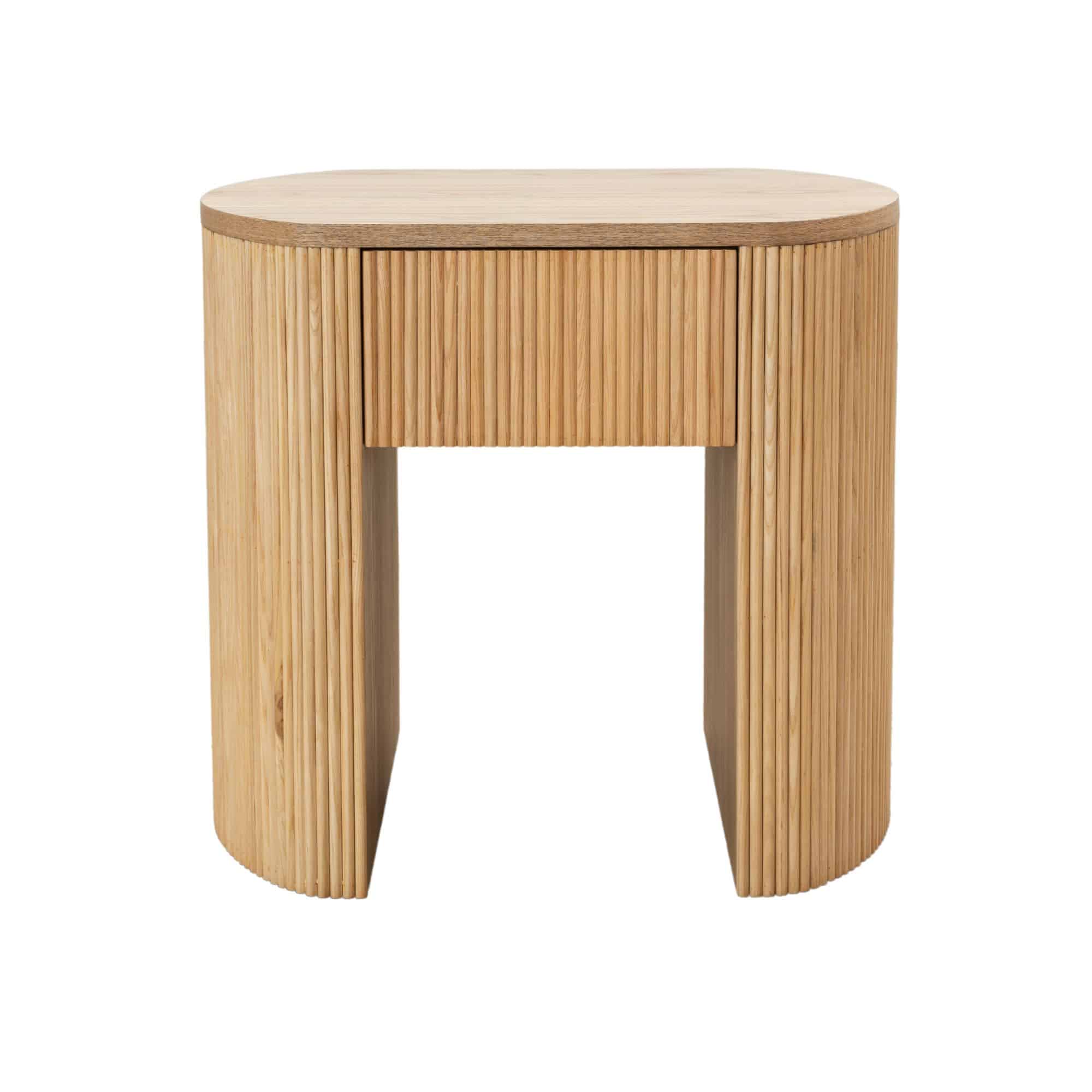Suki Bedside Table Oak
