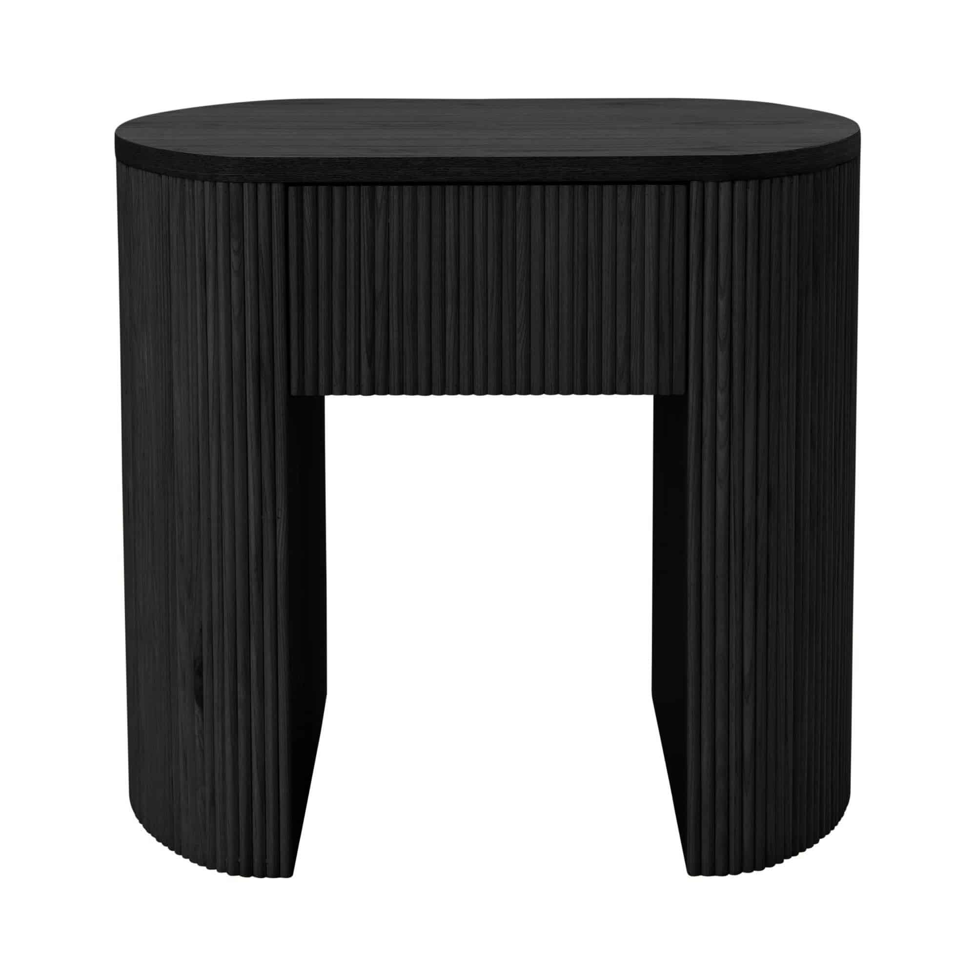 Suki Bedside Table Black