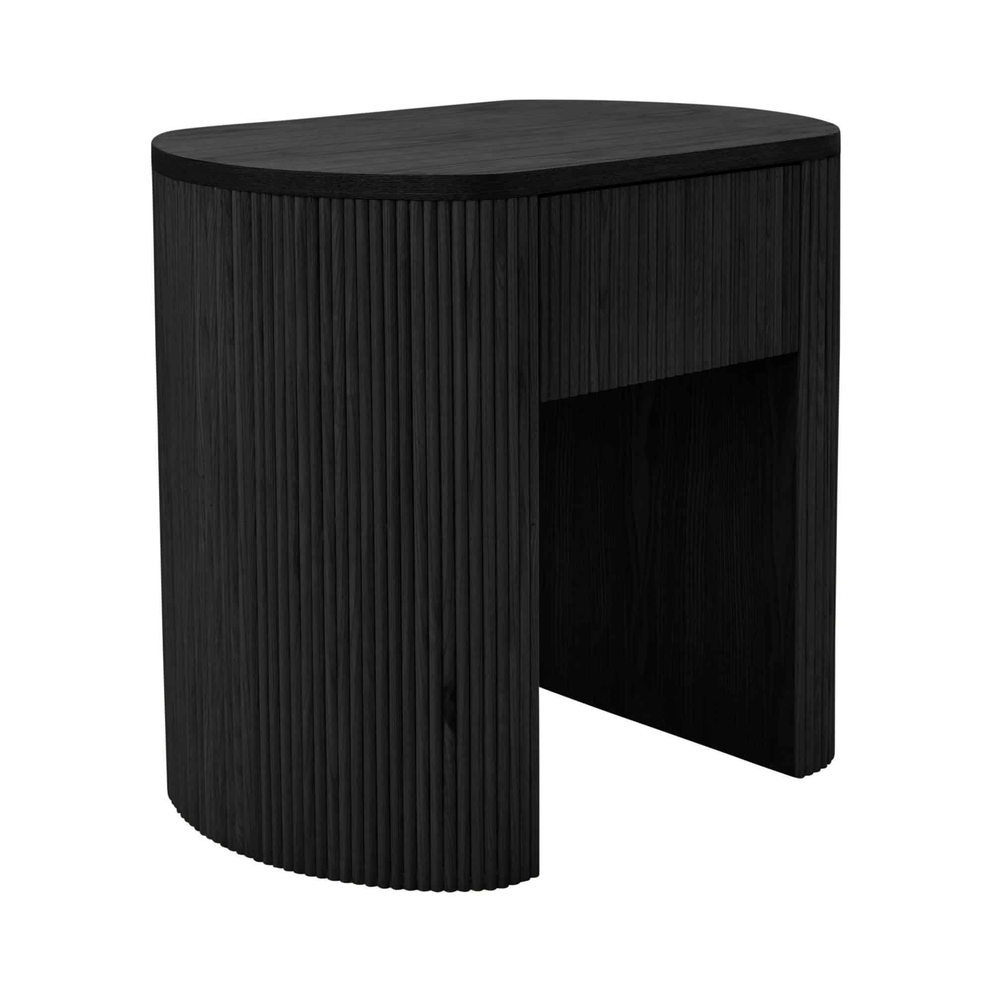 Suki Bedside Table Black