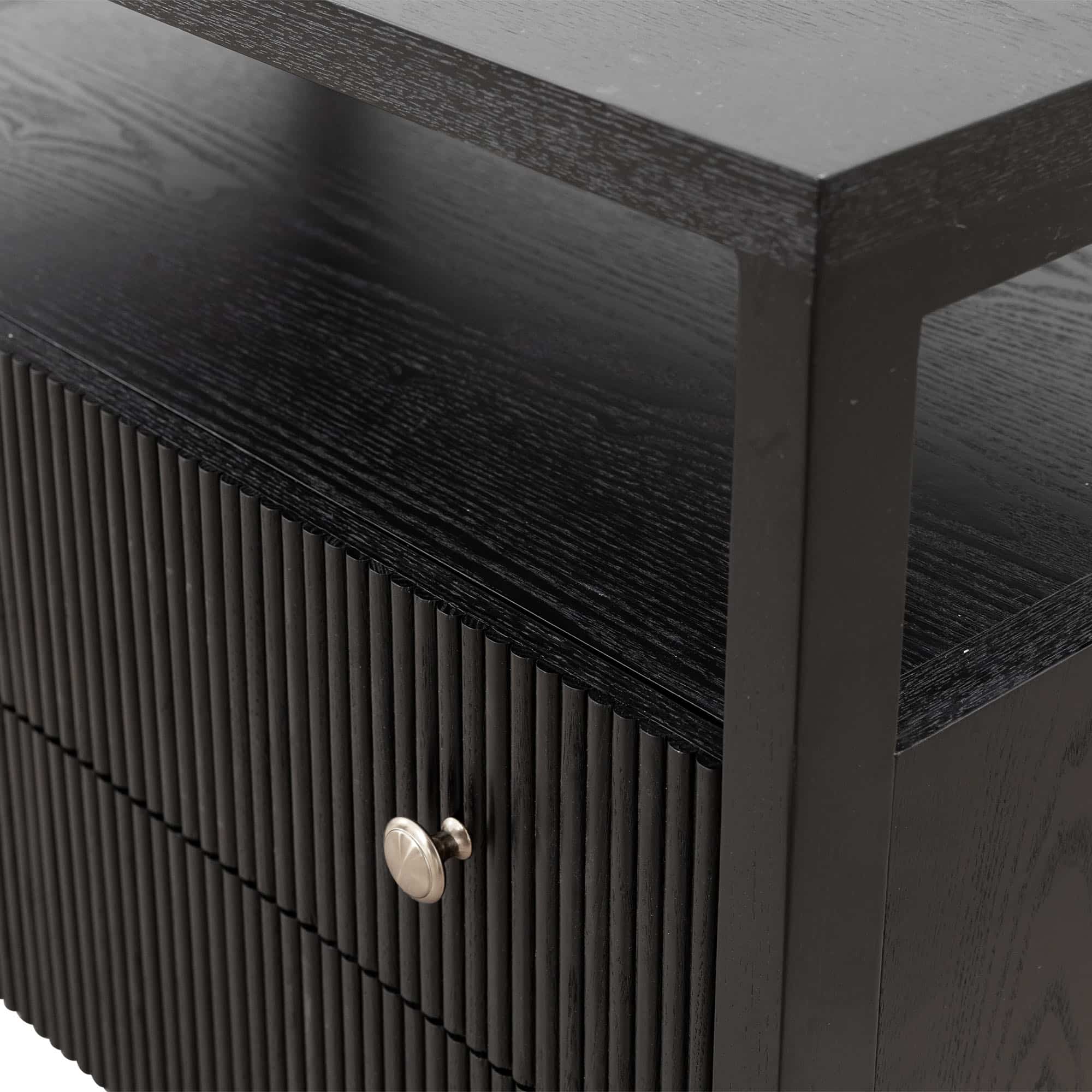 Mari Bedside Table Black