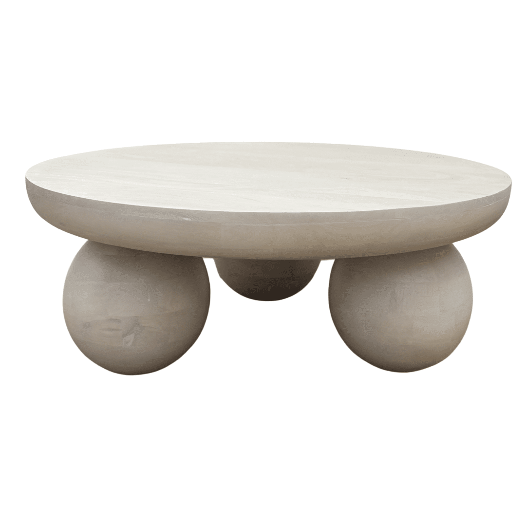 Benjamin Coffee Table White Wash